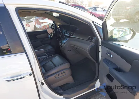 2016 Honda Odyssey Ex-L z USA, uszkodzony, nr VIN 5FNRL5H67GB040852